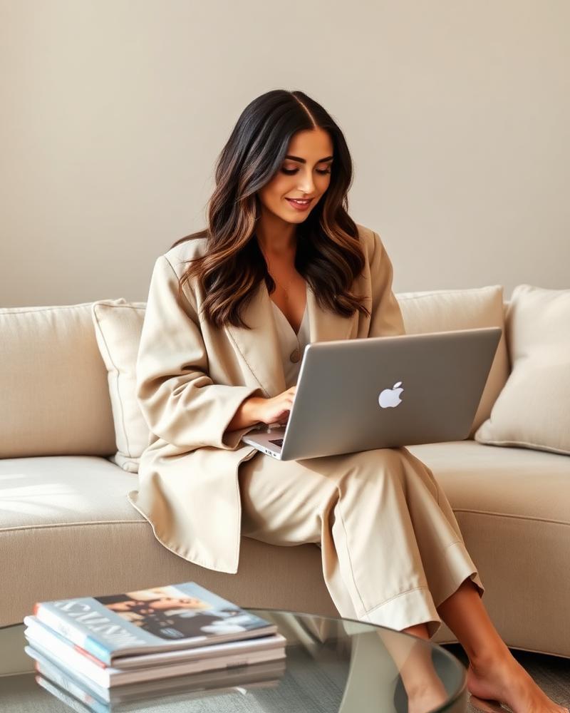 Founder working